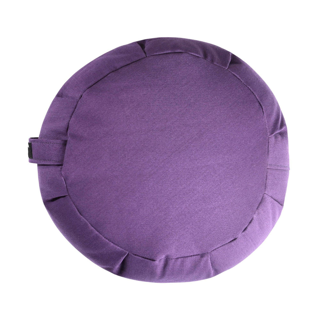 Zafu Meditation Cushion: Plum