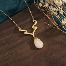 Reindeer Jade Necklace