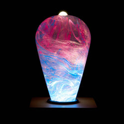 EP LIGHT Handmade Elsa Led Light Bulb Novelty Gifts: Wooden Base Only