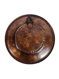 Buddha Mantra Wall Hanging: Brass Copper / 8
