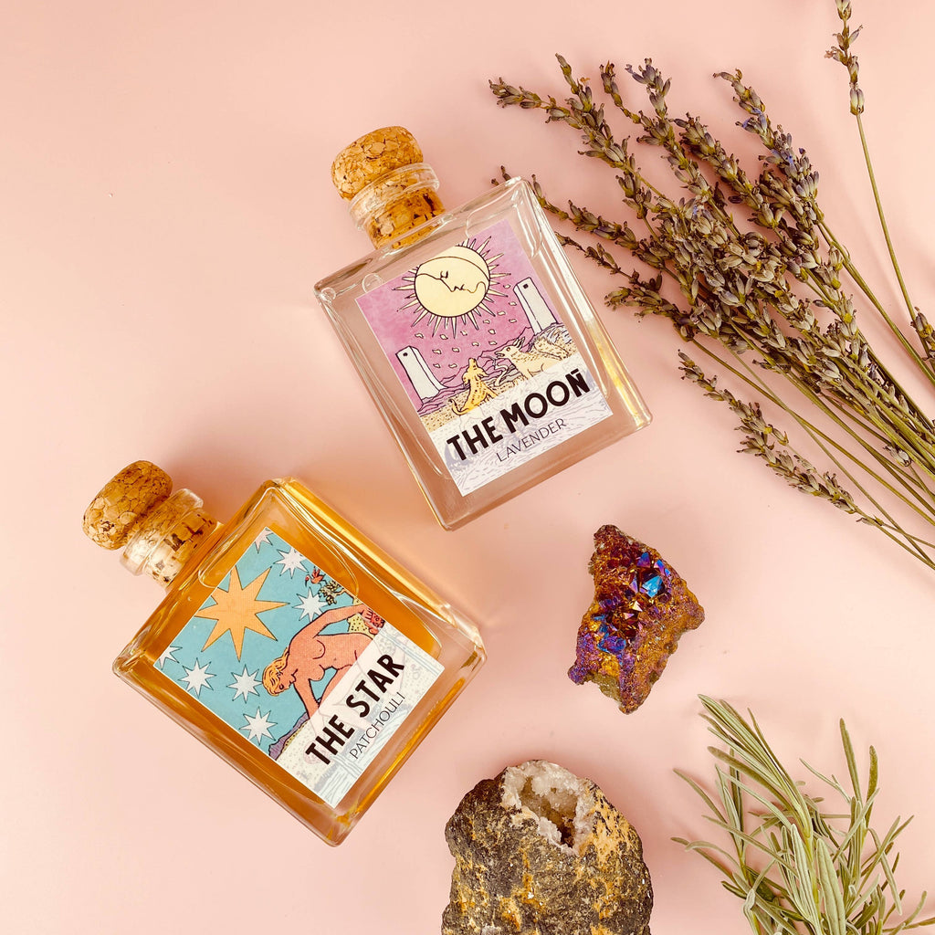 The Moon Tarot Card Home Reed Diffuser