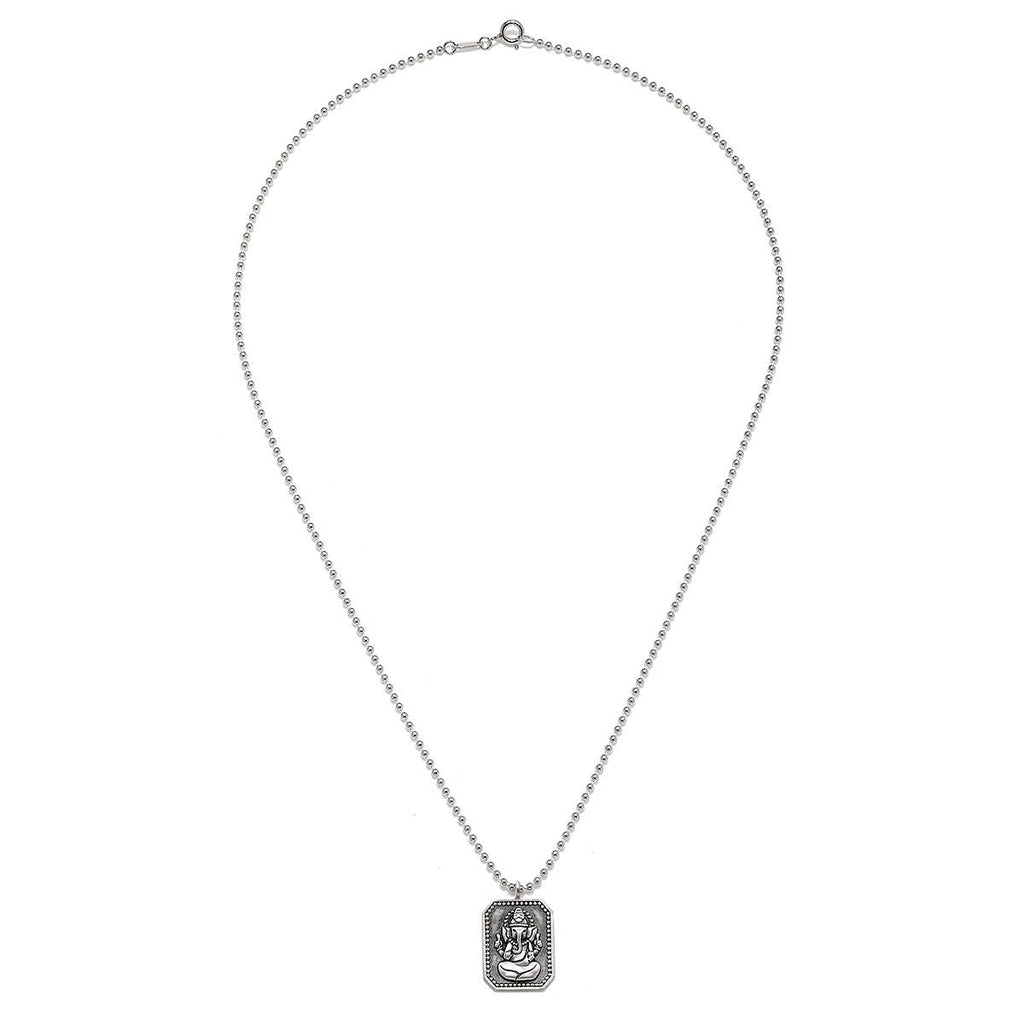 Bestower of Good Fortune Ganesha Men's Necklace