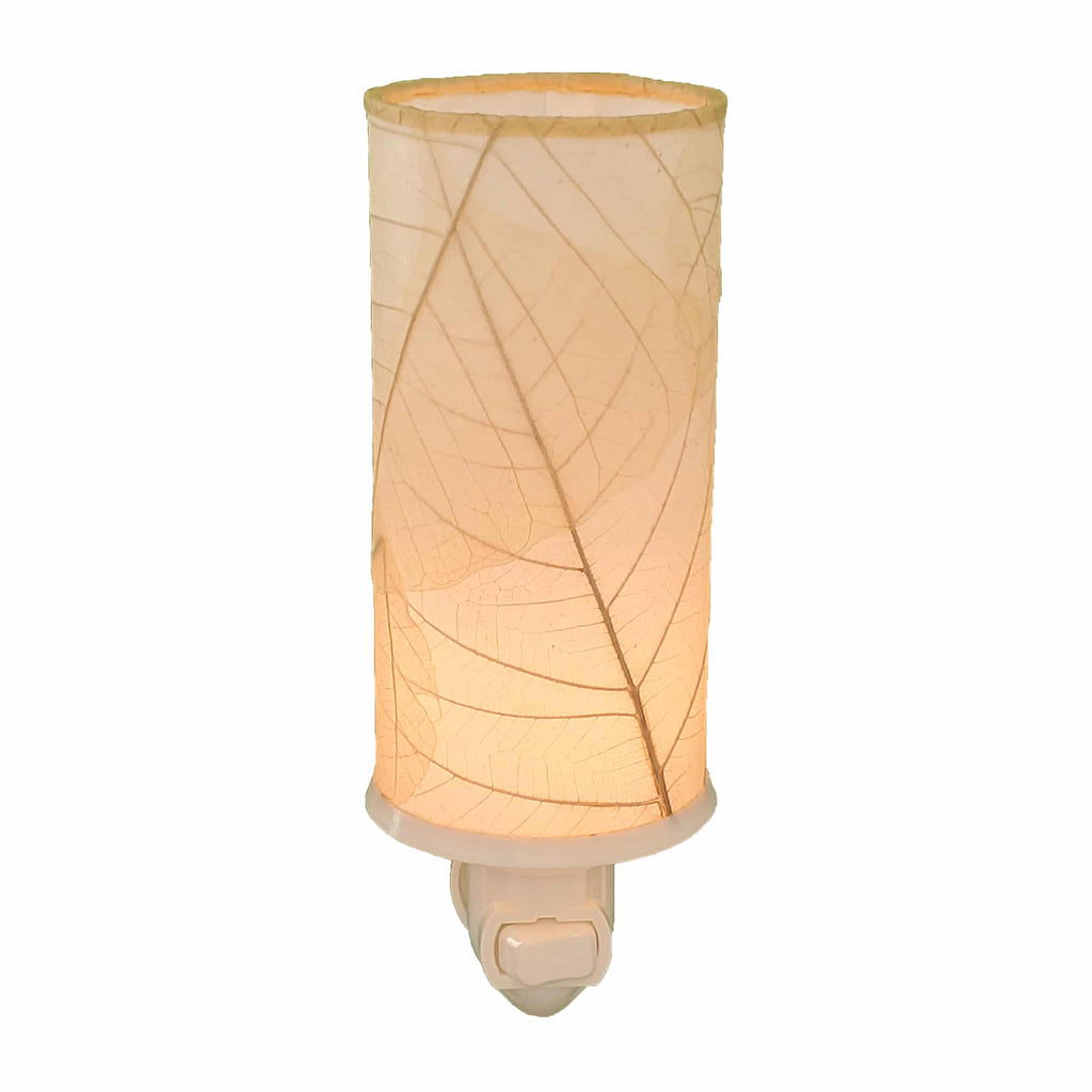 Cylinder Night Light Natural