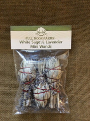 White Sage & Lavender Wands