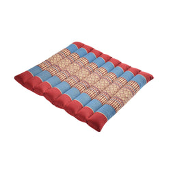 Zafuko Rollable Yoga & Meditation Cushion: Blue Ocean / Medium