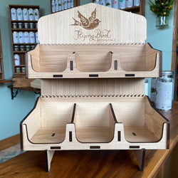 Wooden Envelope Display - 6 Slots (envelopes not included)