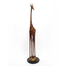 Olivewood Giraffe: 48 inch