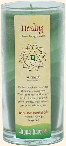 Chakra Energy Jar Candles, Heart Chakra