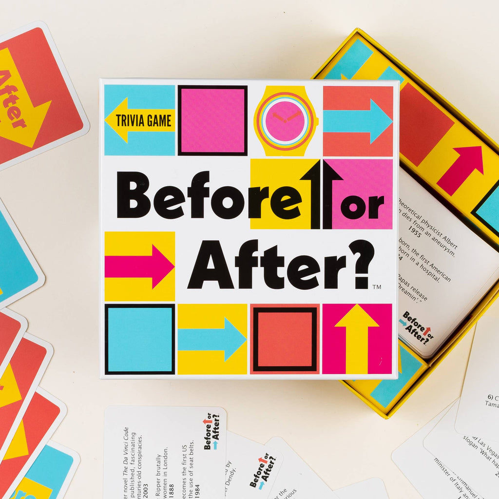 Card Game - Before or After?