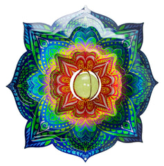 Large Wind Spinner - Glow Mandala
