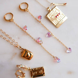 Call Me Maybe Flip Phone Necklace