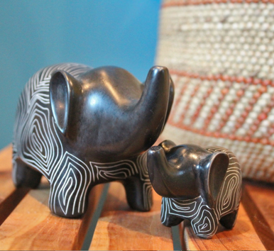 Graphic Gray Elephant - Soapstone: 7