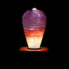 EP LIGHT Handmade Passion Led Light Bulb Novelty Gifts: Wooden Base Only