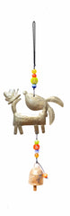 A Friendly Chat/Dog/Beads & Bell wind chime