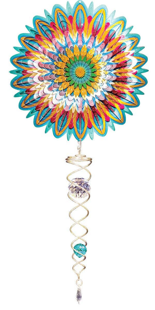 Mini Set Wind Spinner - Floral Mandala