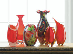 Sunfire Glass Vase