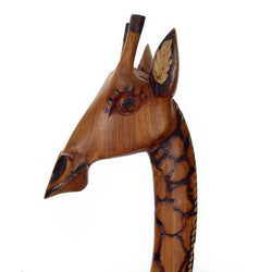 Olivewood Giraffe: 48 inch