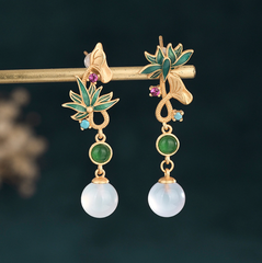 Blooming Lotus Earrings