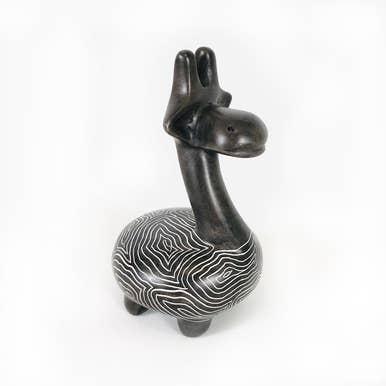Funky Gray Giraffe - Soapstone: 4