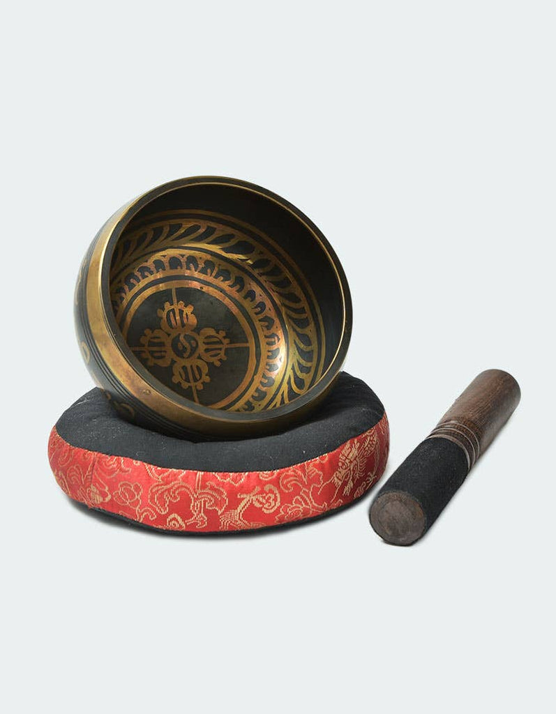 Black Singing Bowl (SB-17L): Large