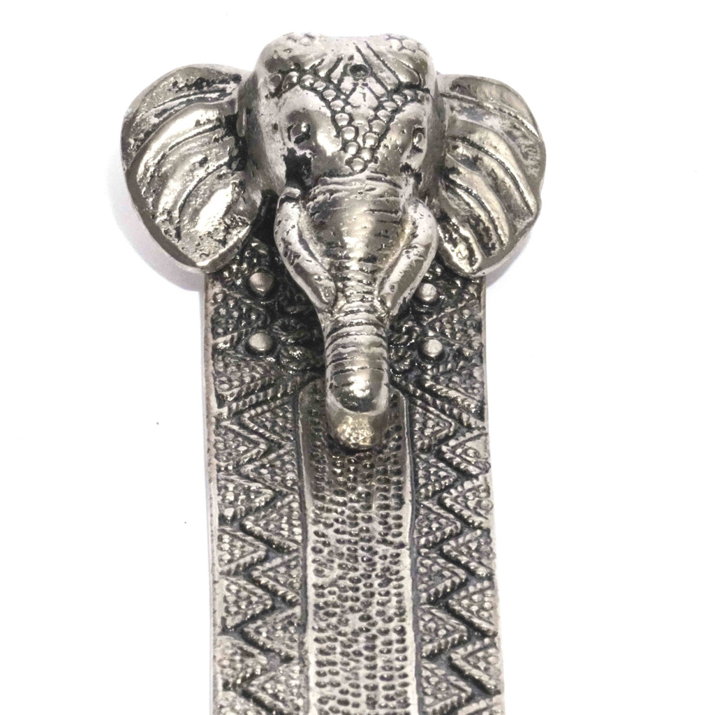 Elephant Head Incense Burner: Aluminum