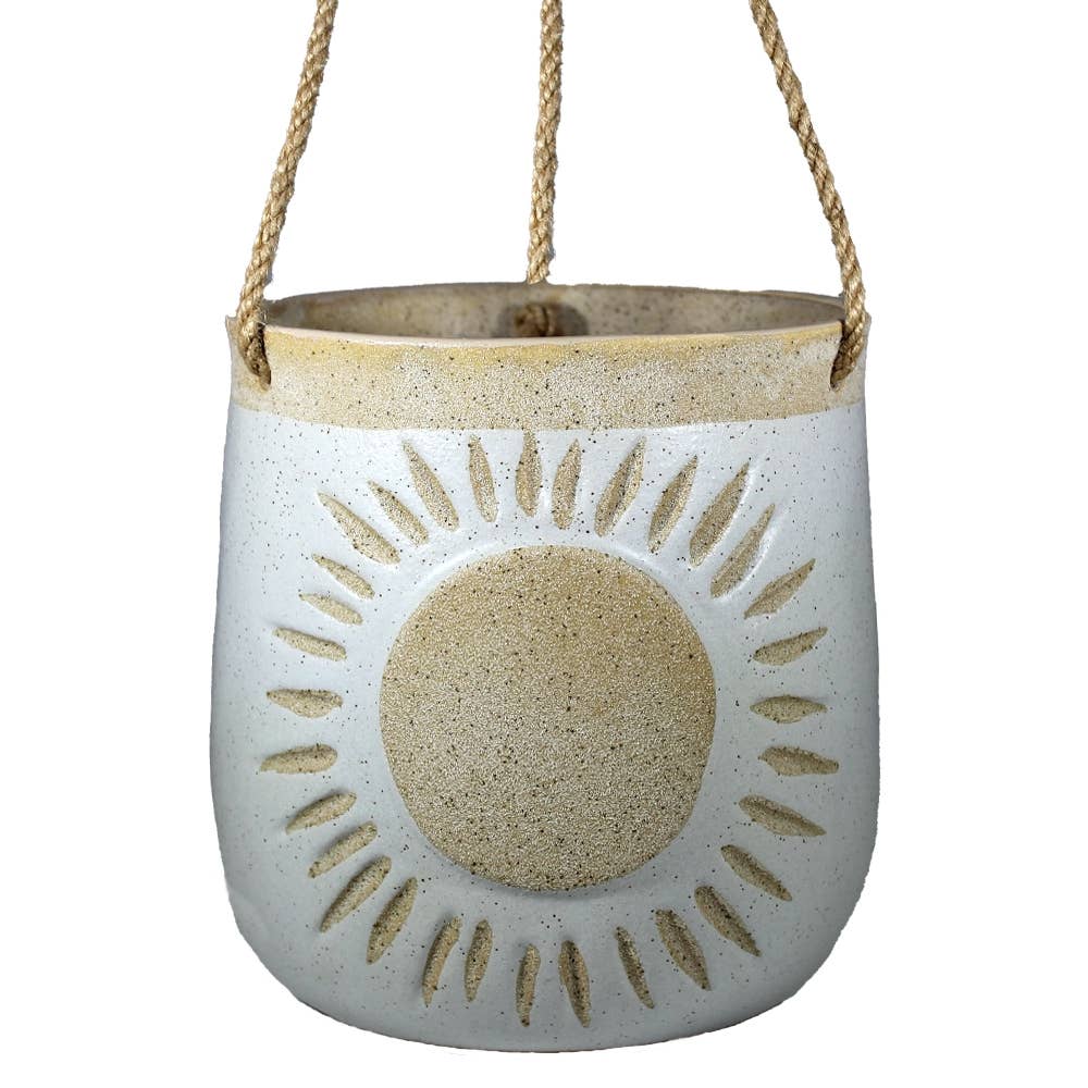 Sunny Day Ceramic Hanging Planter Pot - VDC198