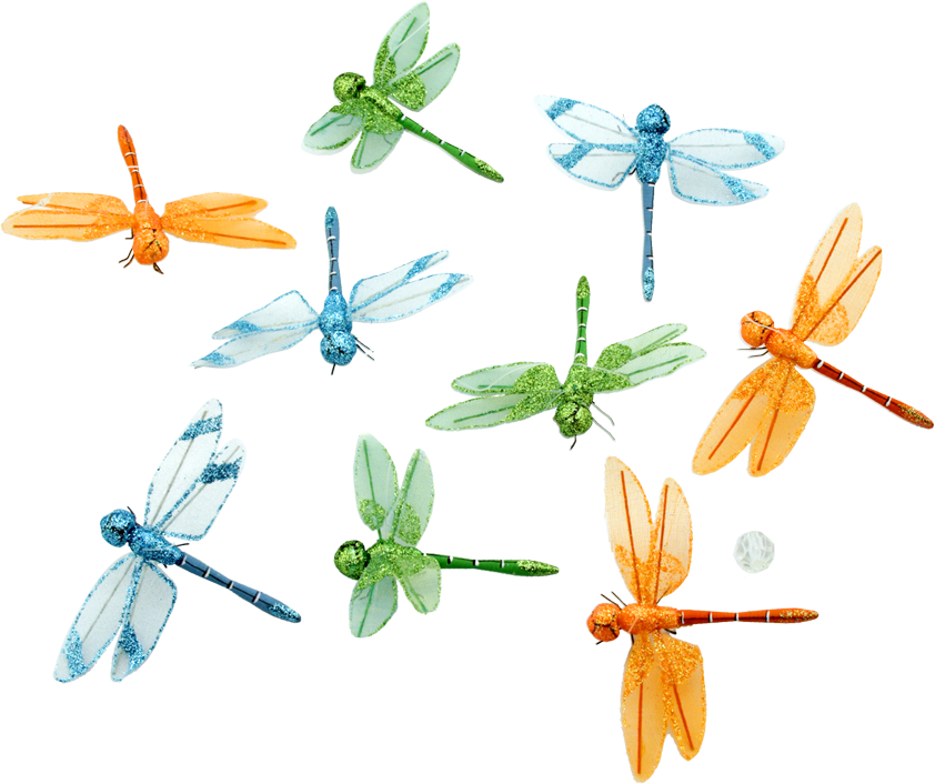 Dragonfly Garland Mesh - JL016