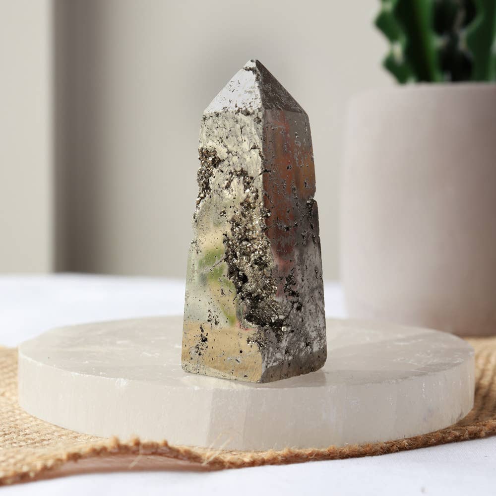 Pyrite Tower Mini | Pyrite from Peru