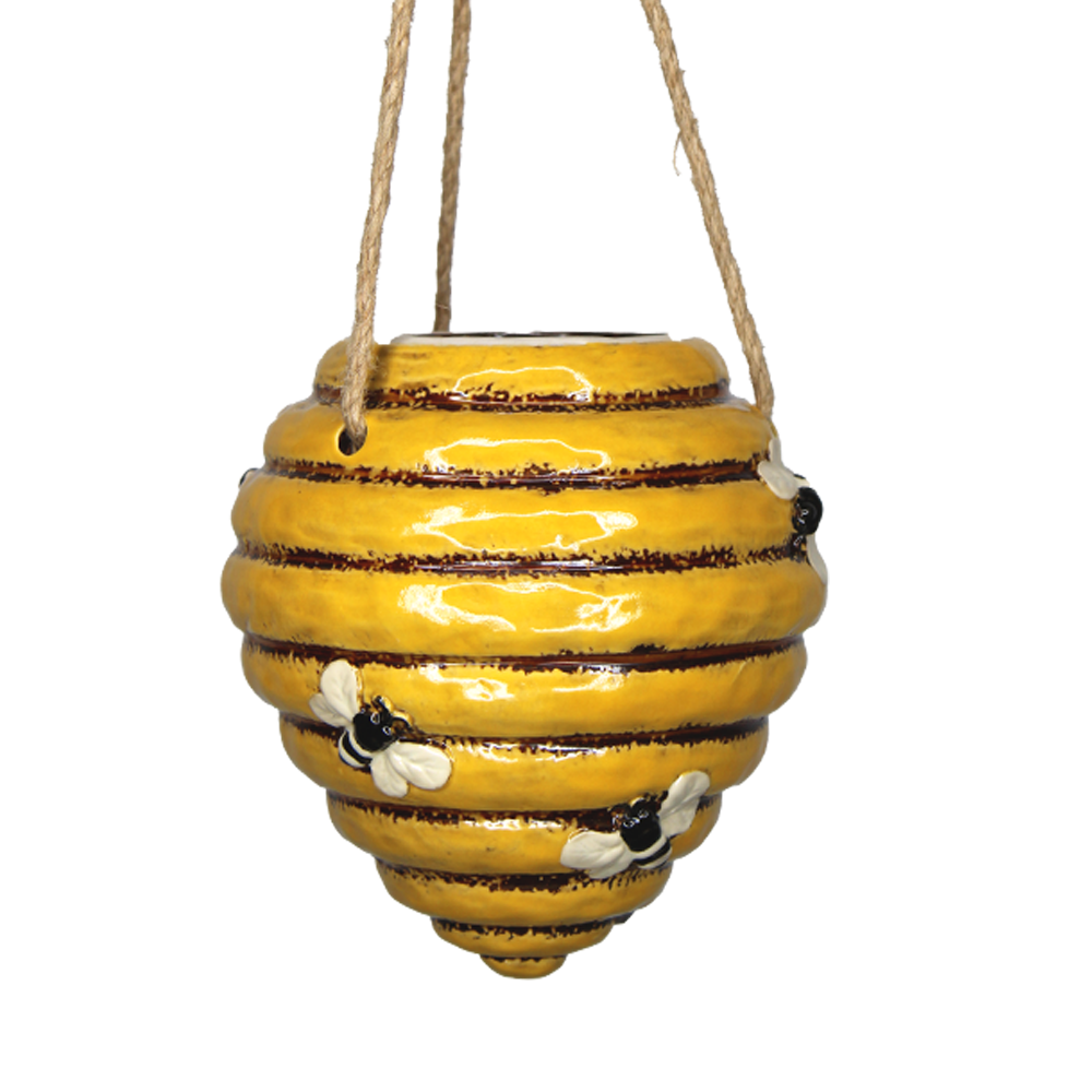 Honey Hive Hanging Ceramic  Planter Pot -VDC209