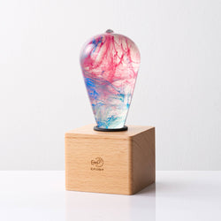 EP LIGHT Handmade Elsa Led Light Bulb Novelty Gifts: Wooden Base Only