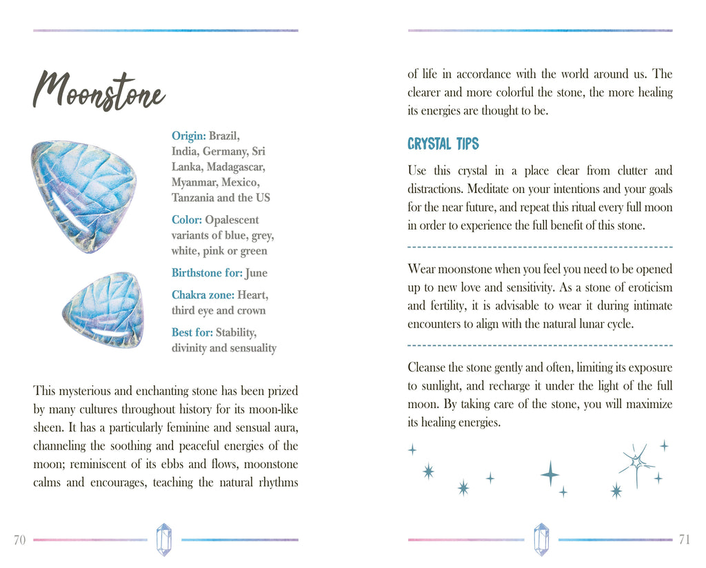 Little Book of Crystals (Hardcover, Gift)
