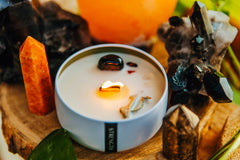 Strength 4oz Wooden Wick Candle