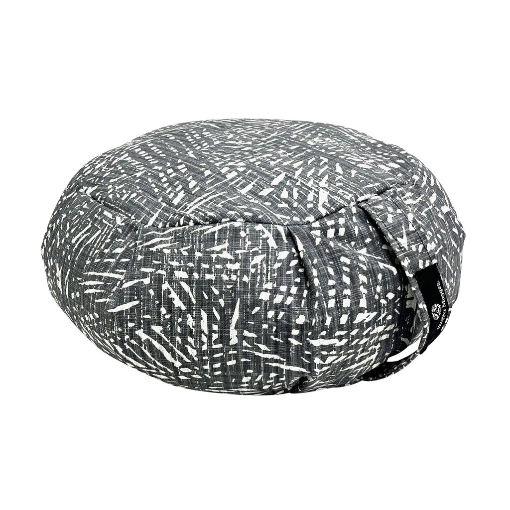 Zafu Meditation Cushion: Misty Palms