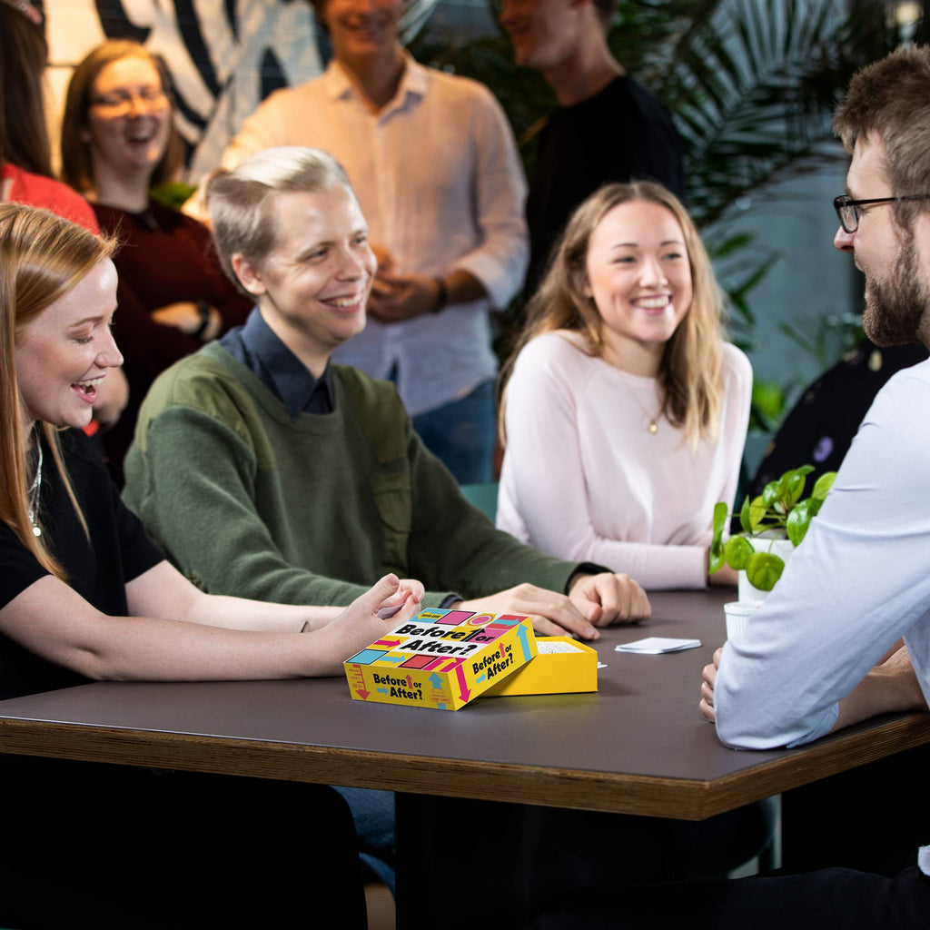 Card Game - Before or After?
