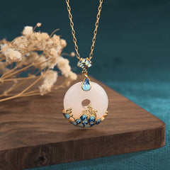 A View of Sea Jade Necklace