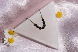 Black Tourmaline Mercury in Retrograde Necklace