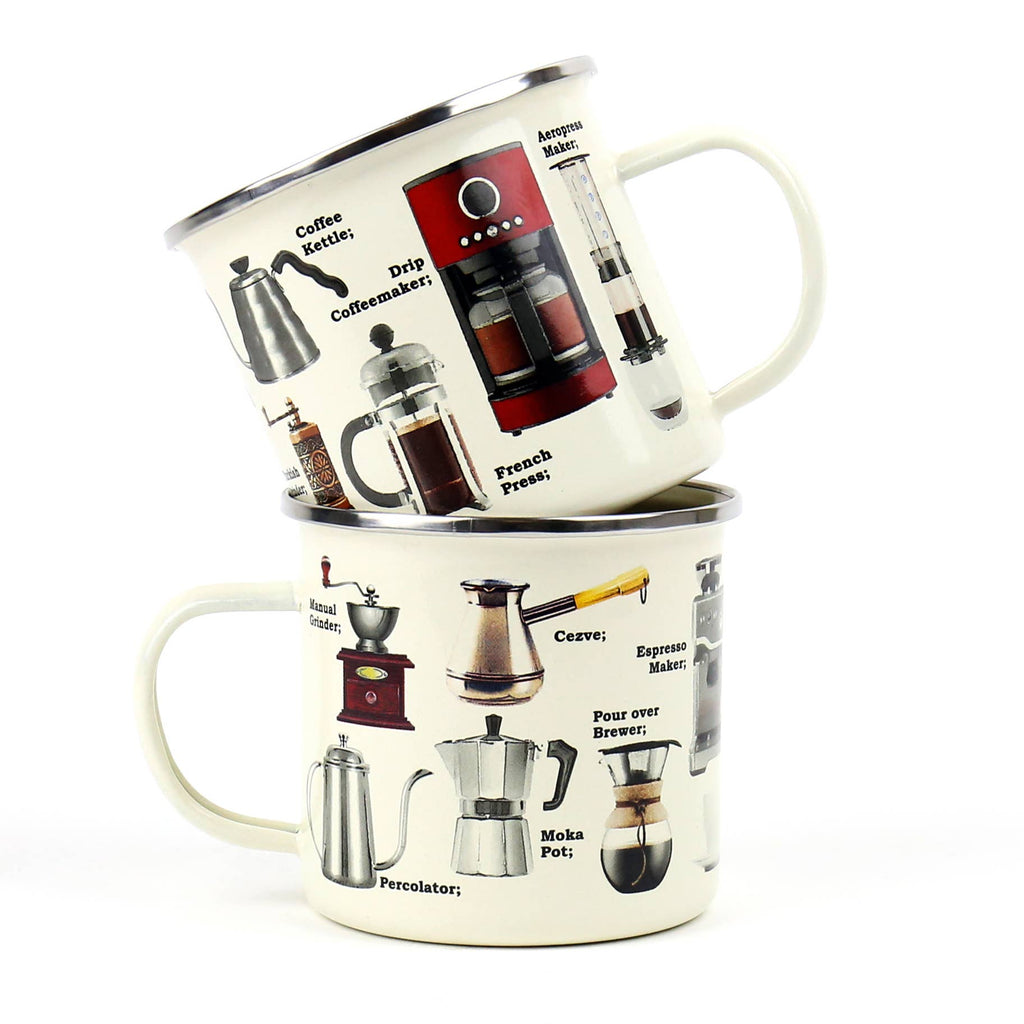 Bikes - Enamel Mug