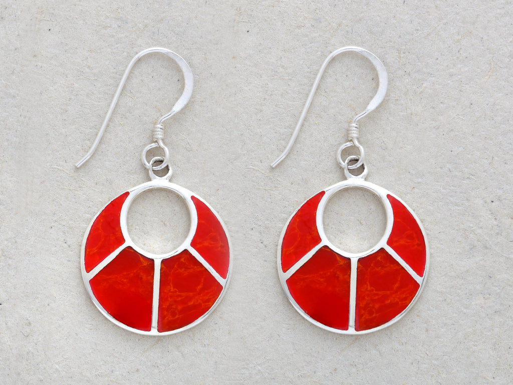 Open Round Earrings