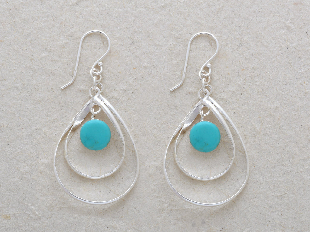 Double Open Oval Earrings