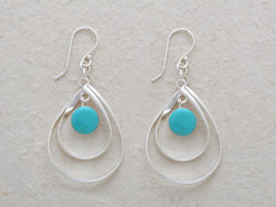 Double Open Oval Earrings