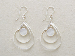 Double Open Oval Earrings
