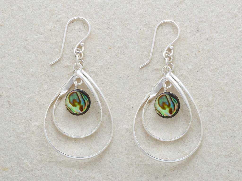 Double Open Oval Earrings