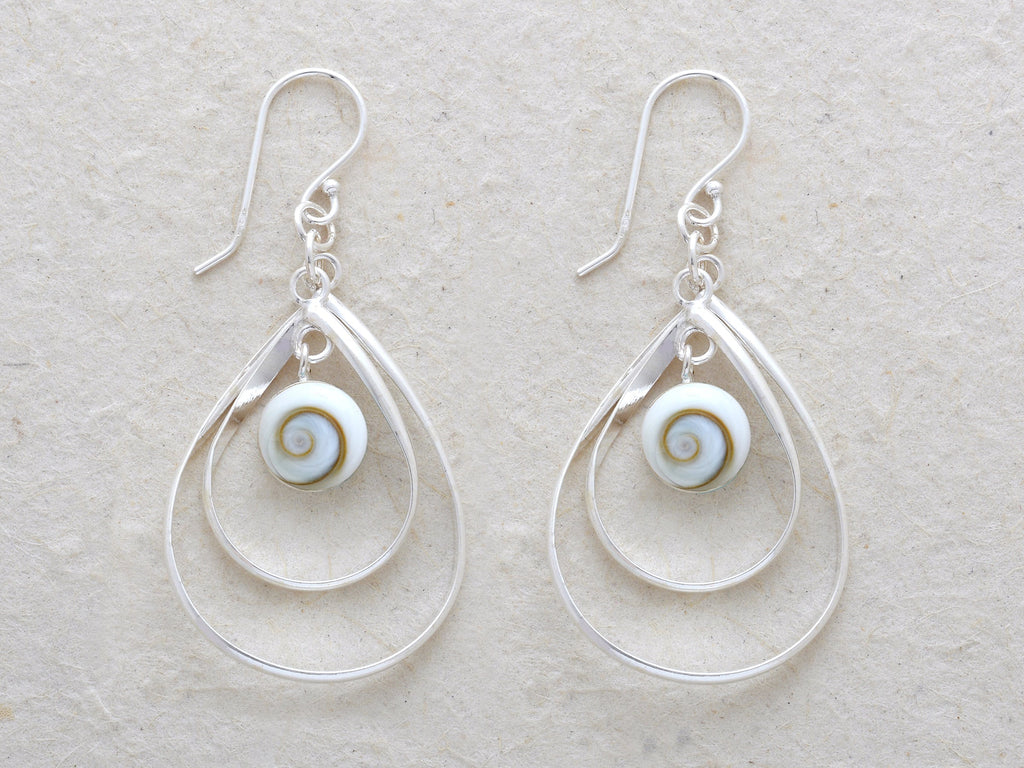 Double Open Oval Earrings