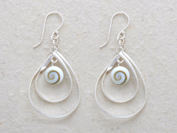 Double Open Oval Earrings
