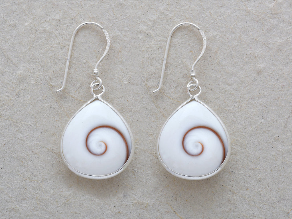 Shiva's Eye Earrings Double Sided (medium)