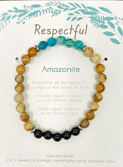 Stone Bracelet - Amazonite