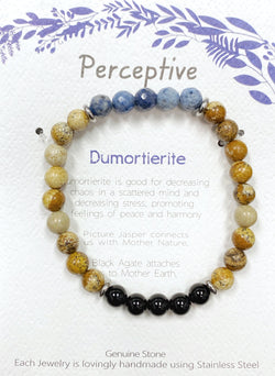 Stone Bracelet - Dumartierite