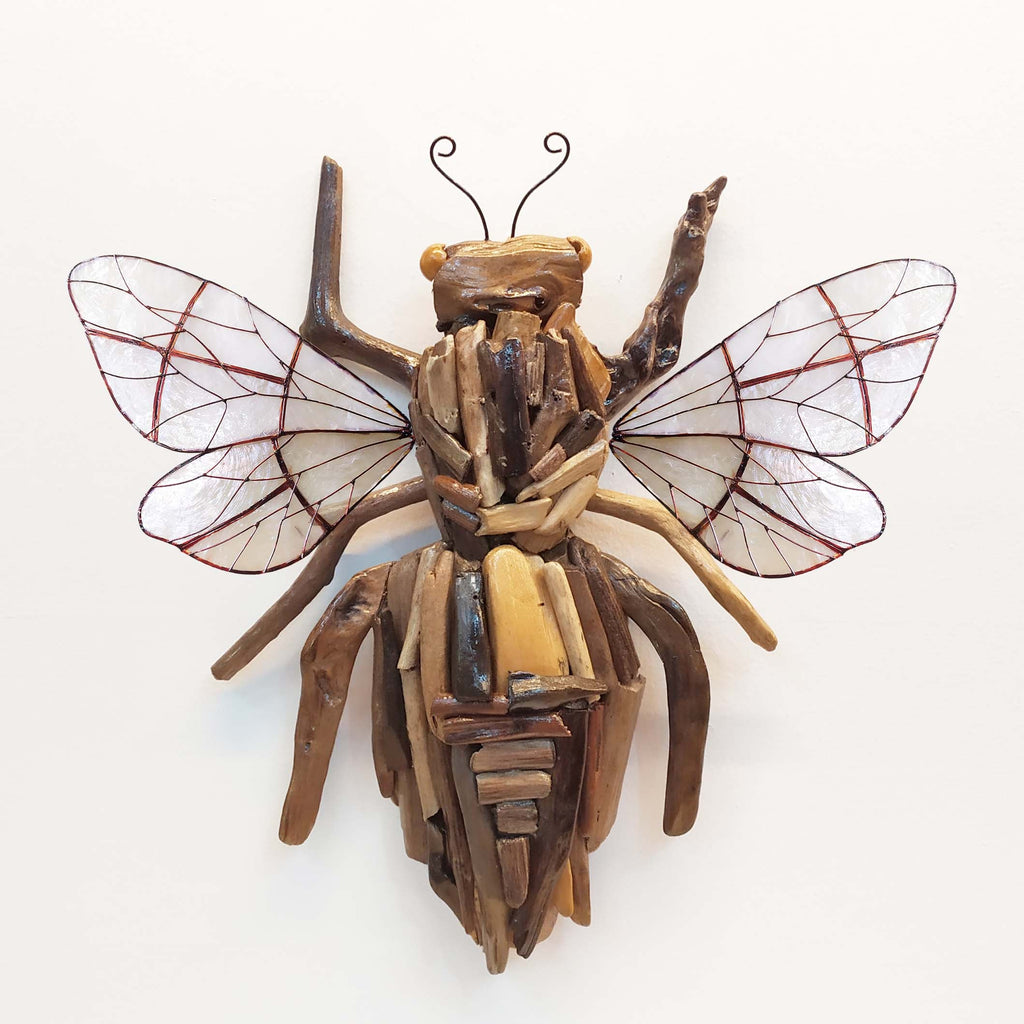 Animal Capiz Wall Art - Bee