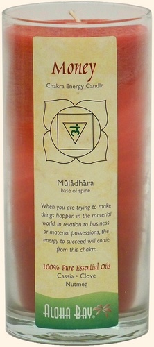 Chakra Energy Jar Candles, Root Chakra