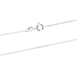 Sterling Silver Box Chain in Various Sizes